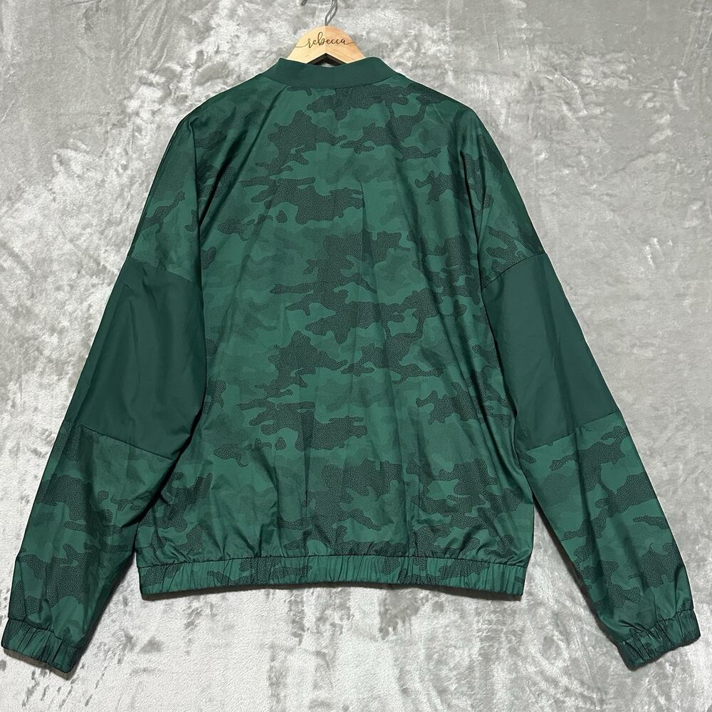 NWT Adidas Mens Woven Training Camo Jacket Size L Green‎ Athleisure Streetwear - Picture 8 of 9